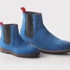 Henry pair blue suede