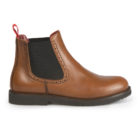 Chelsea boots leather rubber sole