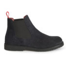 Chelsea boots leather rubber sole