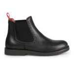 Hop Chelsea boots leather rubber sole