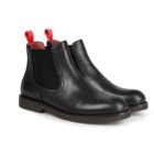 Hop Chelsea boots leather rubber sole