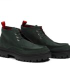 Vibram sole laceup shoe ROBY by JACK&ME in olive green suede
